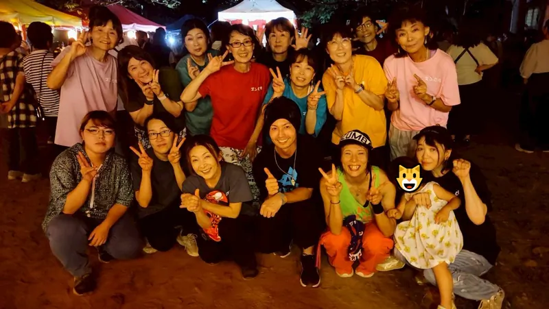 応援に来てくれたズンともさんと記念撮影