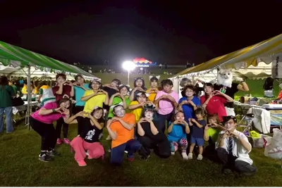 ズンとも猫おどりチームの集合写真