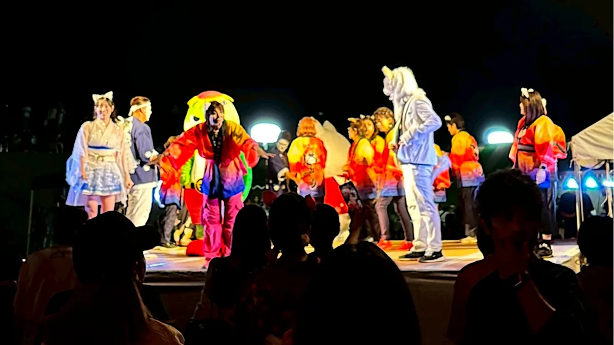 かんなみ猫おどり2025 ズンともステージ