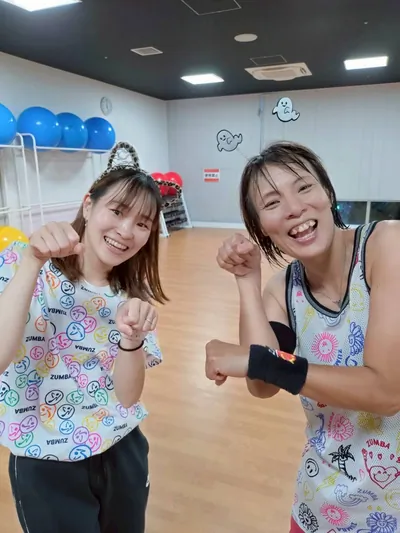 📷AKARI先生とSUZUの2ショット